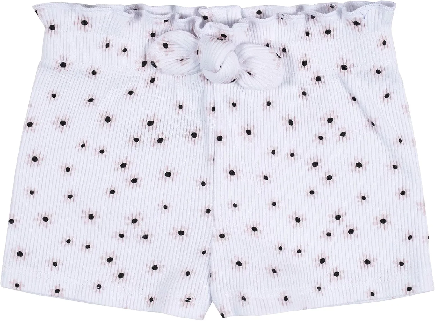 Gerber Baby Girls' Toddler 3-Pack Pull-On Knit Shorts