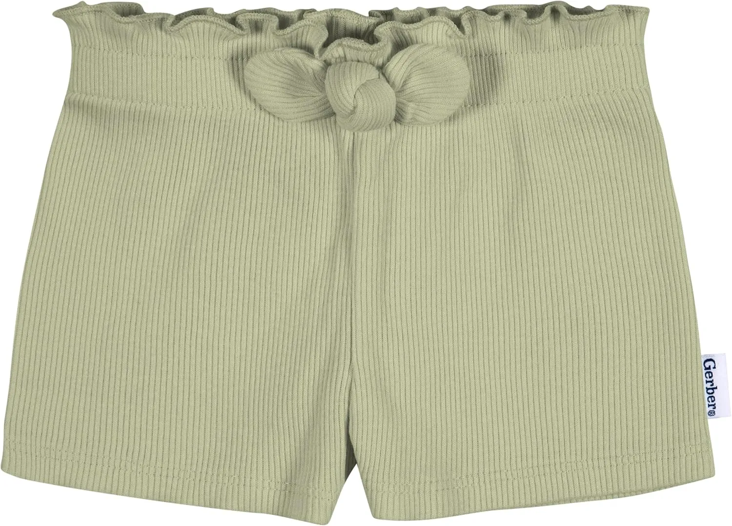 Gerber Baby Girls' Toddler 3-Pack Pull-On Knit Shorts