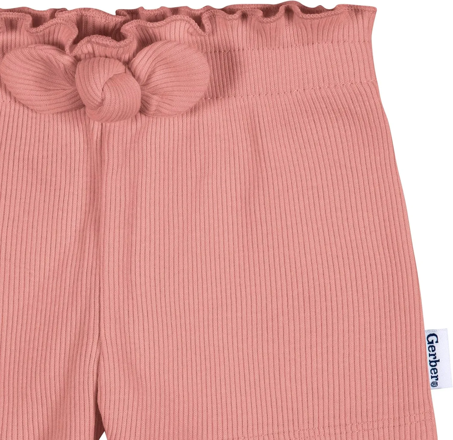 Gerber Baby Girls' Toddler 3-Pack Pull-On Knit Shorts