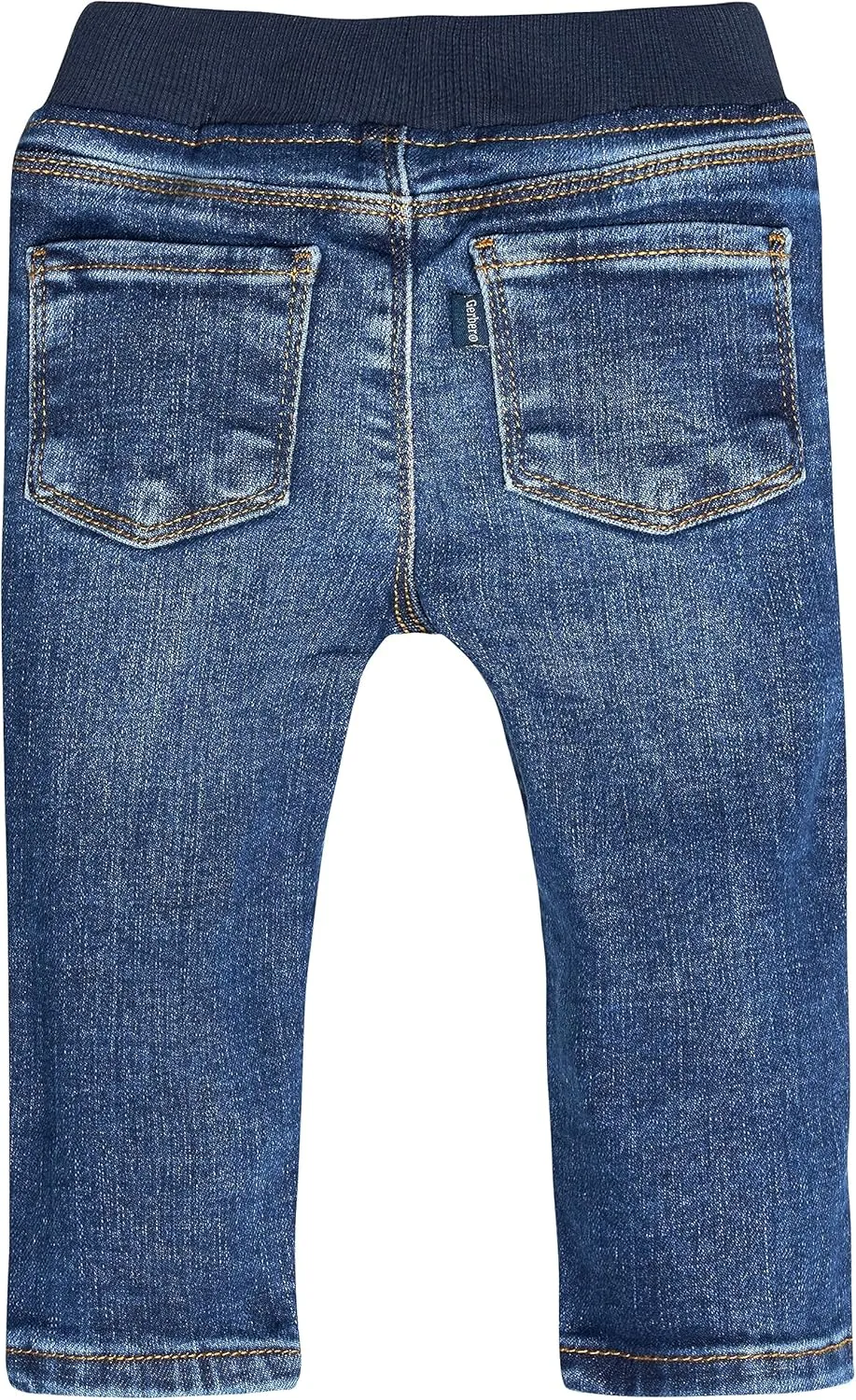 Gerber Baby Toddler Rib Waist Stretch Denim Skinny Jeans