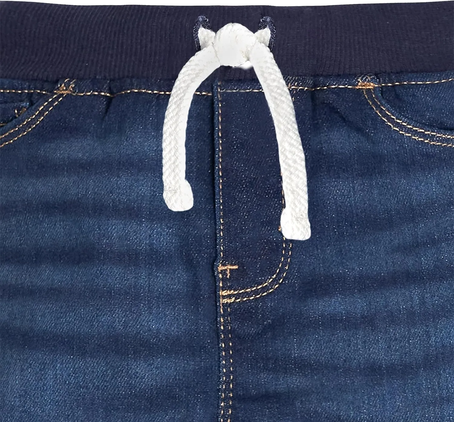 Gerber Baby Toddler Rib Waist Stretch Denim Skinny Jeans