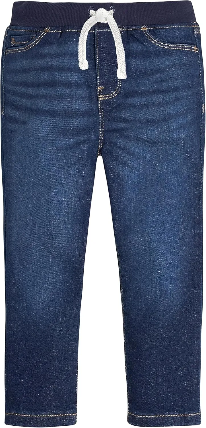 Gerber Baby Toddler Rib Waist Stretch Denim Skinny Jeans