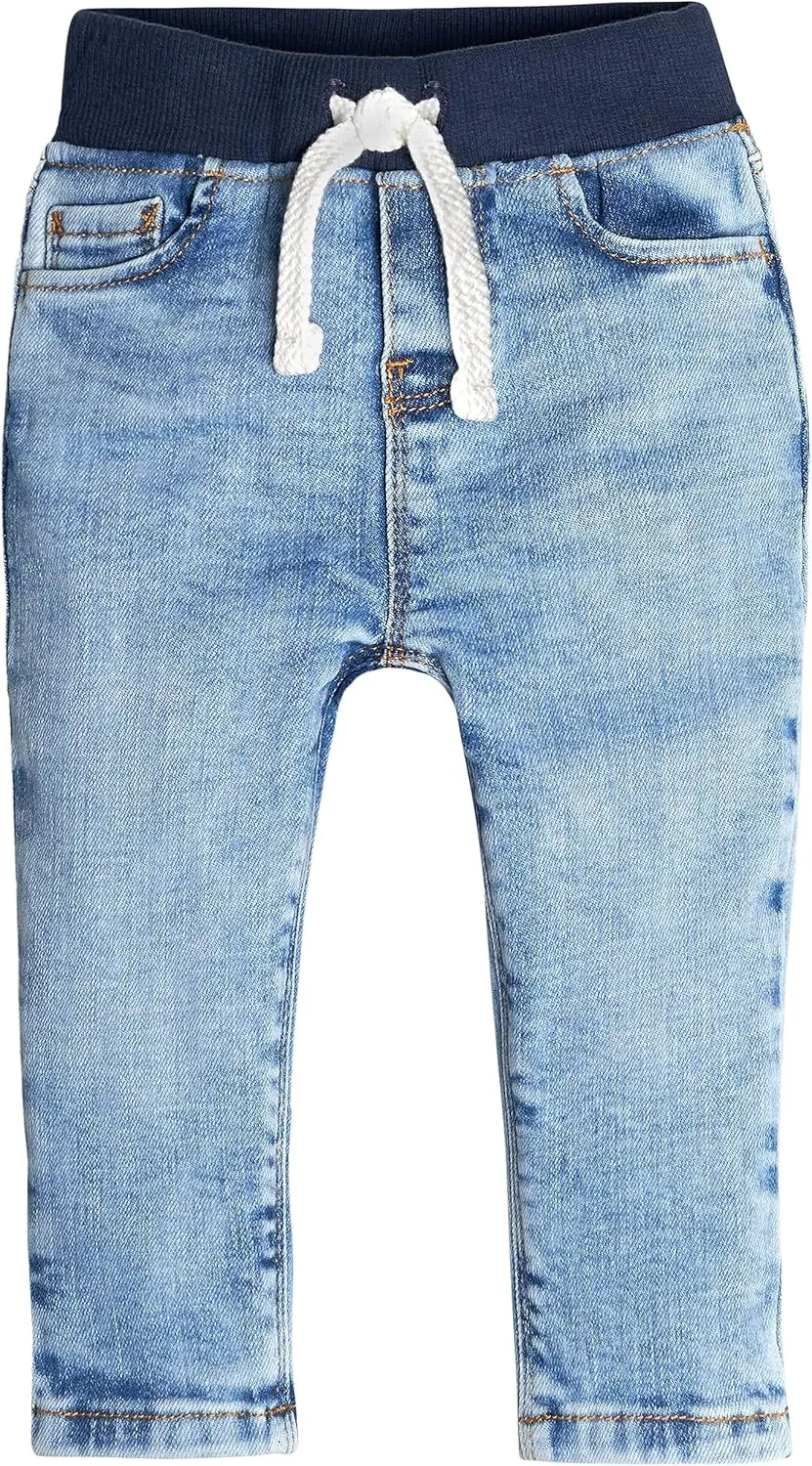 Gerber Baby Toddler Rib Waist Stretch Denim Skinny Jeans