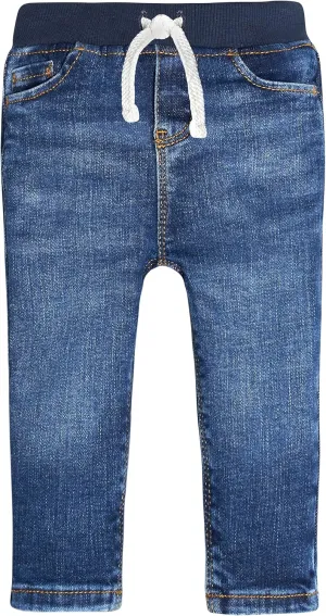 Gerber Baby Toddler Rib Waist Stretch Denim Skinny Jeans