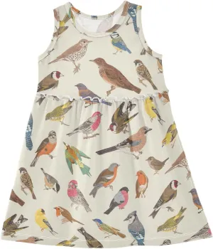 Girls' Dresses Toddler Summer Dress Sleeveless Dresses for Girls Cotton Sundress 2-8Y
