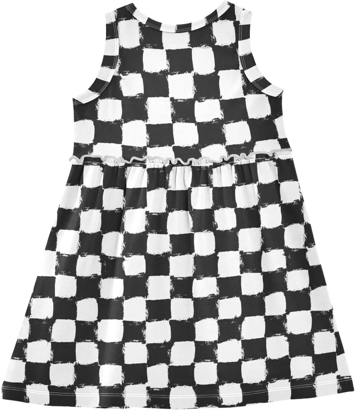 Girls' Dresses Toddler Summer Dress Sleeveless Dresses for Girls Cotton Sundress 2-8Y