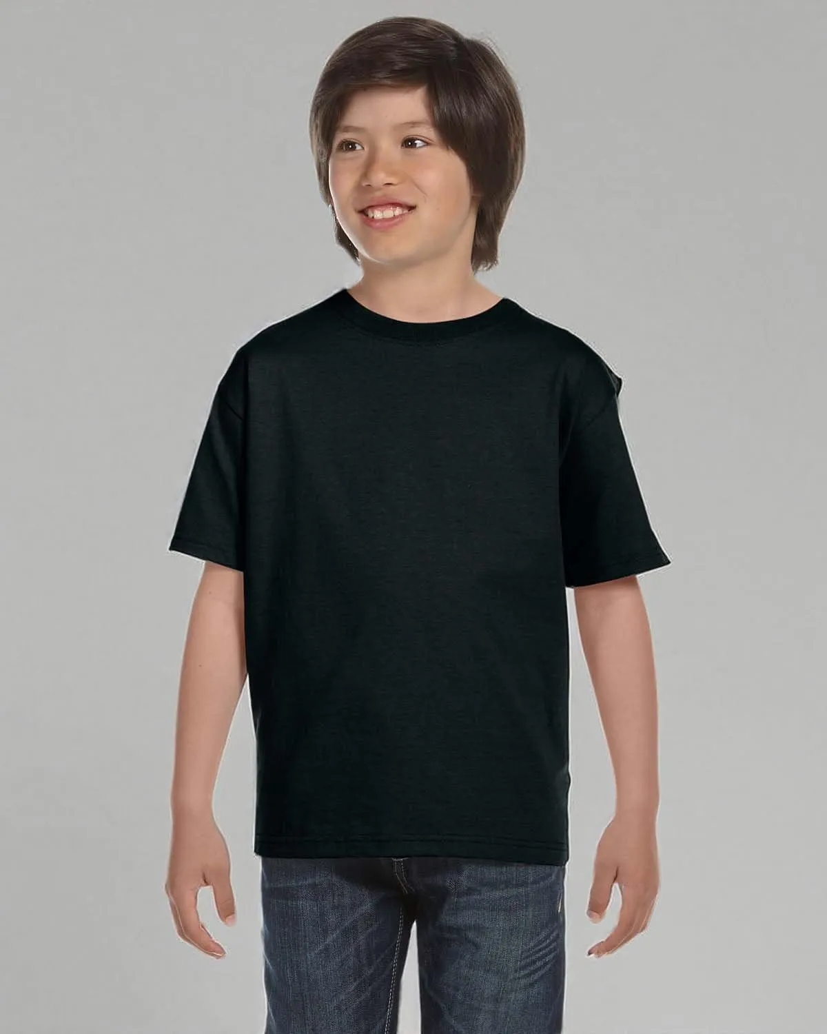 Hanes Boys Essentials Short Sleeve T-shirt Value Pack, 3 or 6-Pack