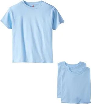 Hanes Boys Essentials Short Sleeve T-shirt Value Pack, 3 or 6-Pack