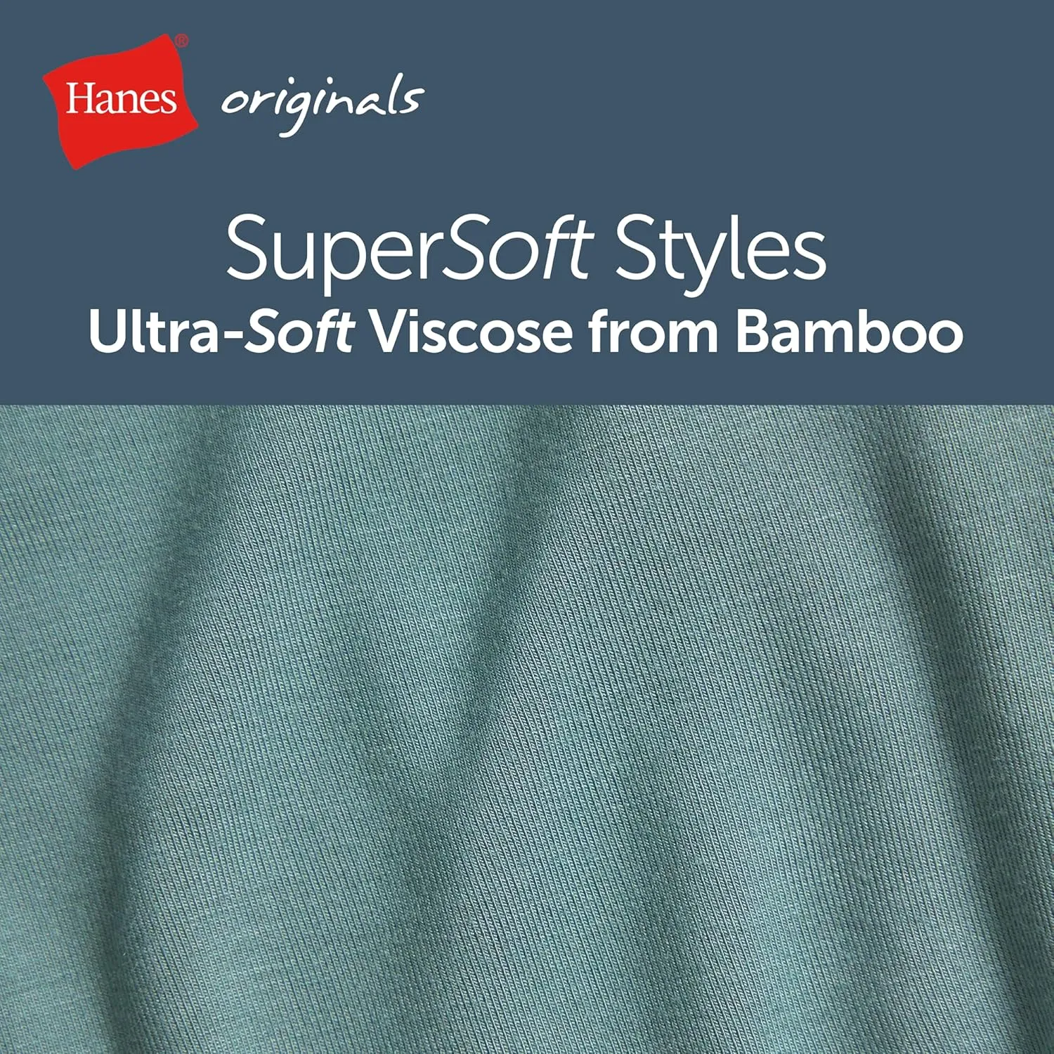 Hanes Boys' Originals T-Shirt Pack, Supersoft Undershirts For Boys', Moisture-Wicking, 3-Pack