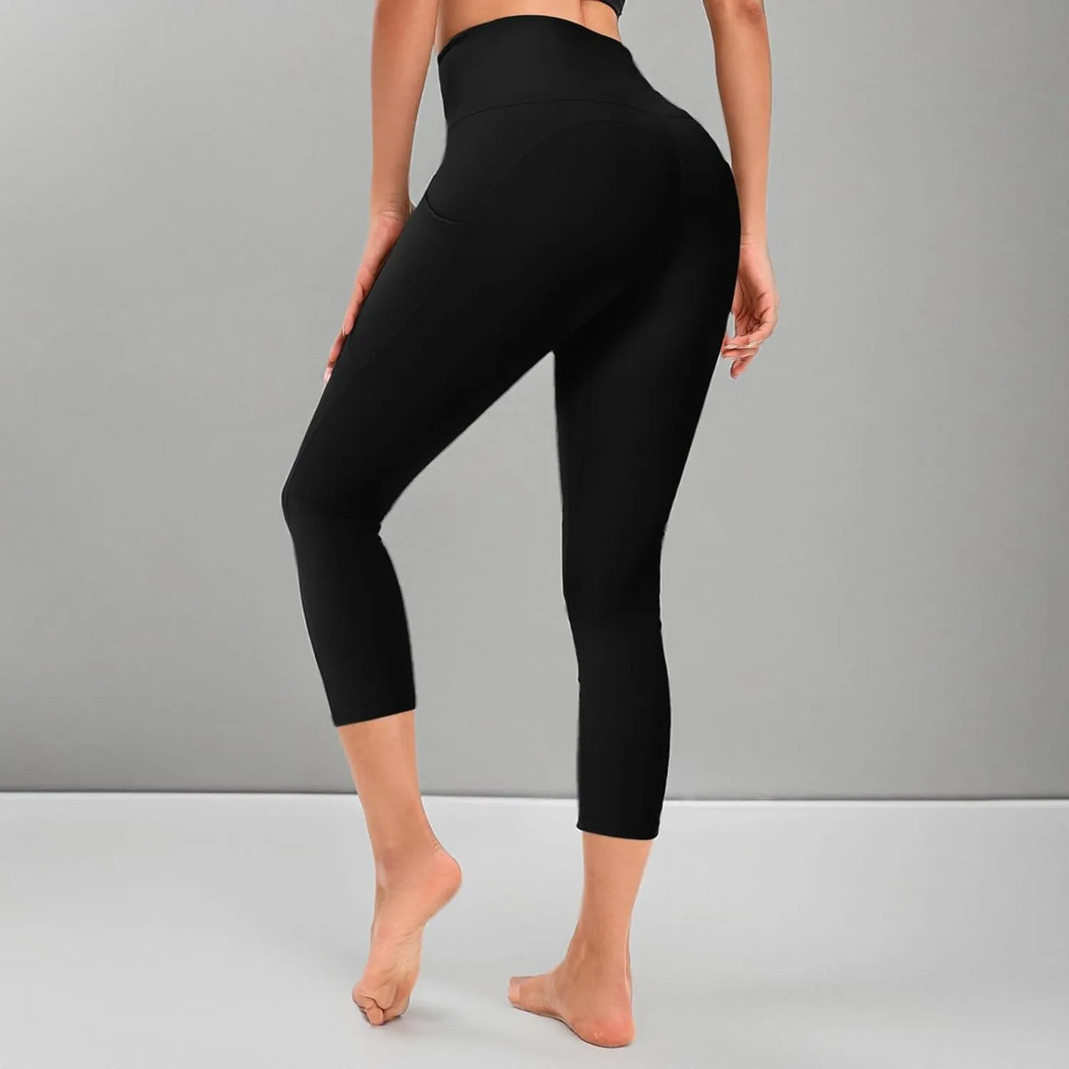 High Waisted Leggings for Women, 7/8 Full Length Buttery Soft Yoga Leggings