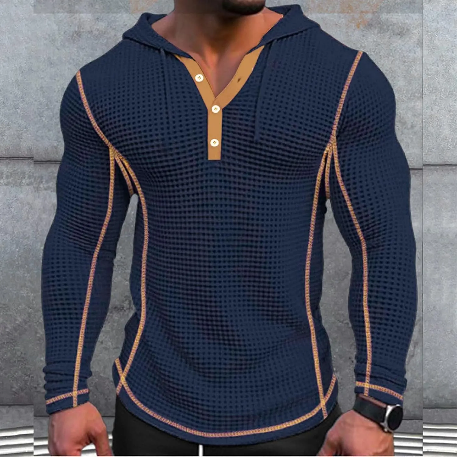 Hoodie For Men Autumn Long Sleeve Hoodie Hooded Sweatshirt Top Outdoor Sweatshirt Shirt Sweatshirts Men Mens Hoodie