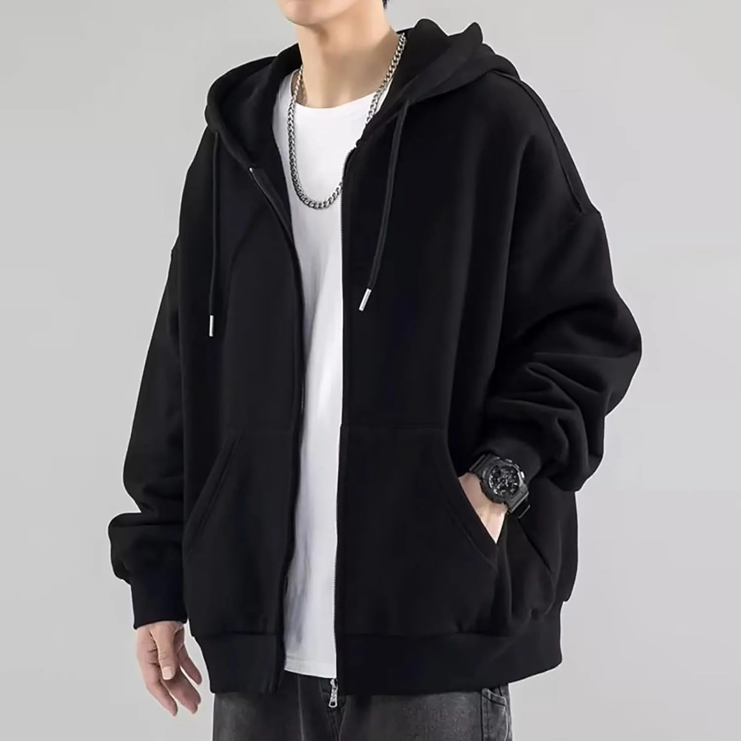 Hoodie For Men Autumn Long Sleeve Hoodie Hooded Sweatshirt Top Outdoor Sweatshirt Shirt Sweatshirts Men Mens Hoodie