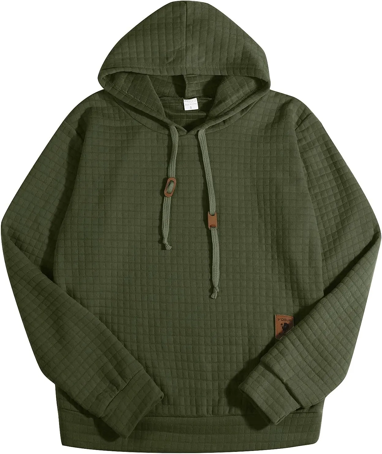 Hoodie Jacket Men No Zipper Hoodie Warm Long Sleeves Sweatshirt Coat Jacket Sweater Zip Up Fleece Hoodie