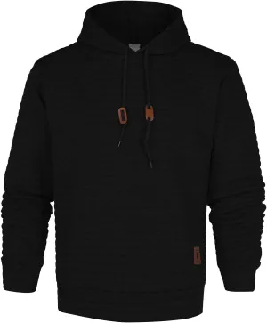 Hoodie Jacket Men No Zipper Hoodie Warm Long Sleeves Sweatshirt Coat Jacket Sweater Zip Up Fleece Hoodie