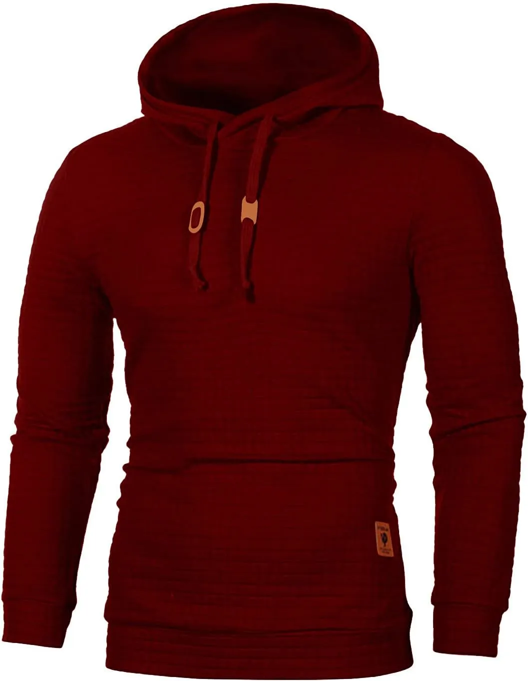 Hoodie Jacket Men No Zipper Hoodie Warm Long Sleeves Sweatshirt Coat Jacket Sweater Zip Up Fleece Hoodie