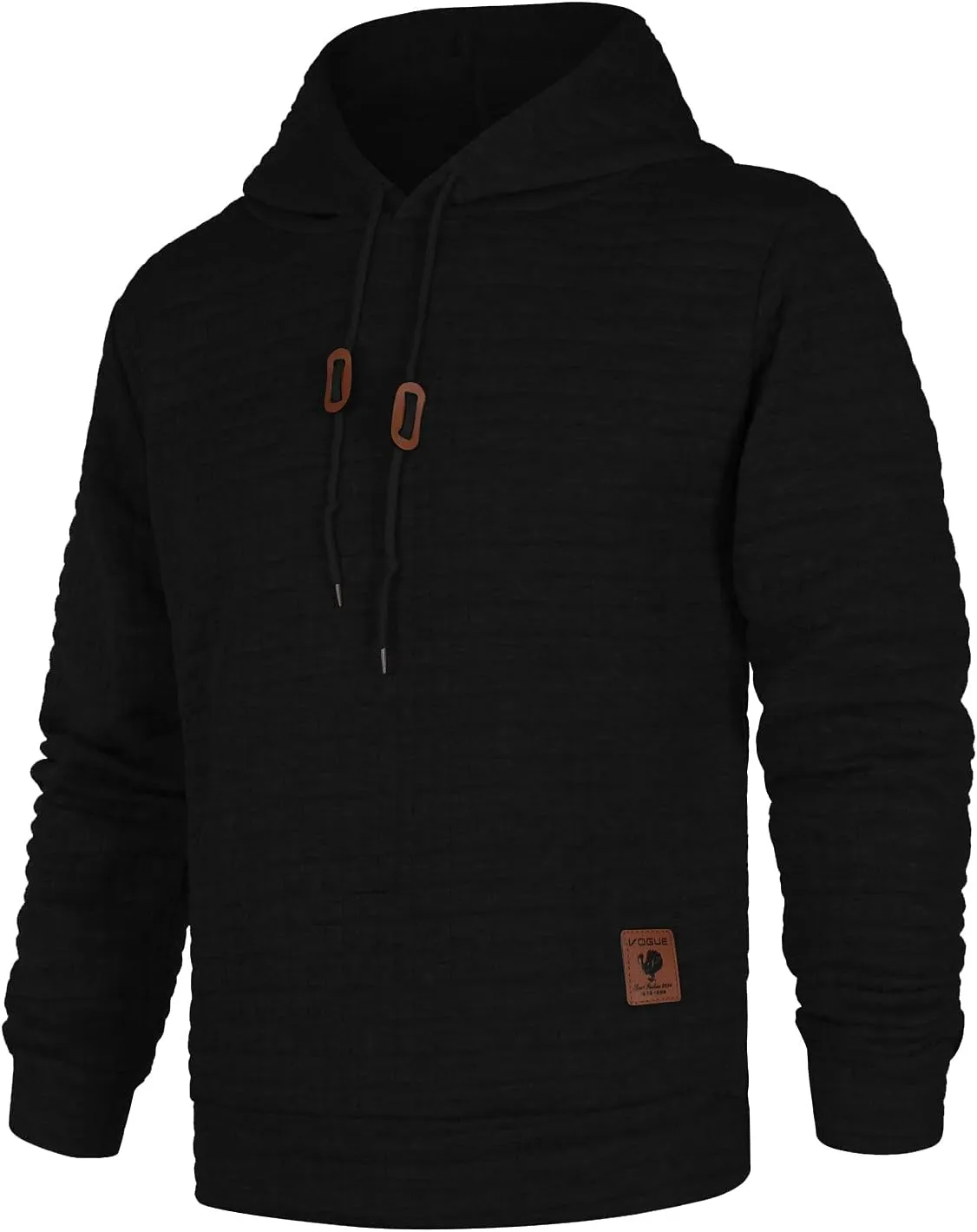 Hoodie Jacket Men No Zipper Hoodie Warm Long Sleeves Sweatshirt Coat Jacket Sweater Zip Up Fleece Hoodie