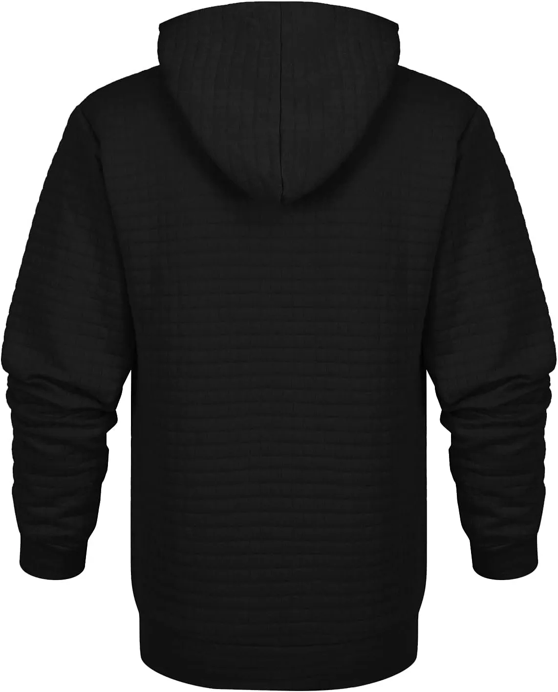 Hoodie Jacket Men No Zipper Hoodie Warm Long Sleeves Sweatshirt Coat Jacket Sweater Zip Up Fleece Hoodie