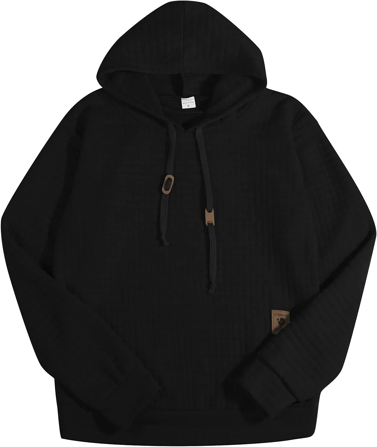 Hoodie Jacket Men No Zipper Hoodie Warm Long Sleeves Sweatshirt Coat Jacket Sweater Zip Up Fleece Hoodie
