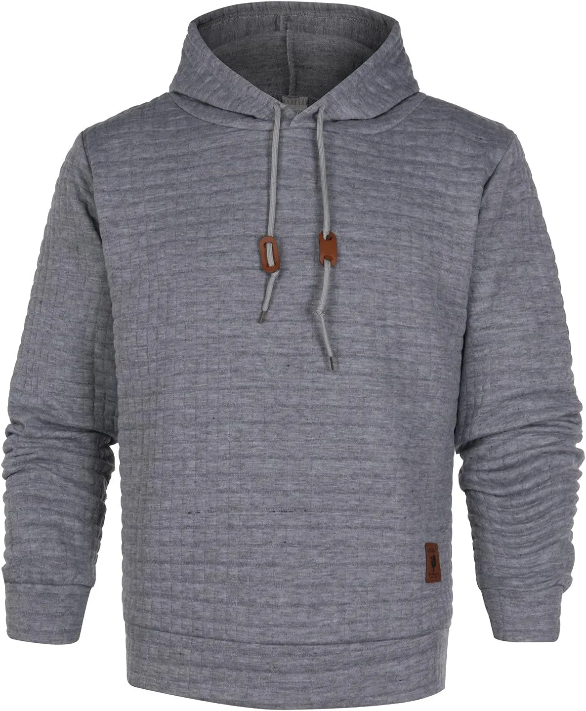 Hoodie Jacket Men No Zipper Hoodie Warm Long Sleeves Sweatshirt Coat Jacket Sweater Zip Up Fleece Hoodie