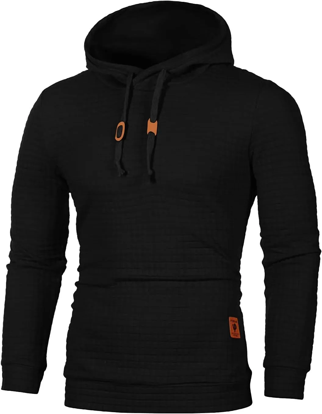 Hoodie Jacket Men No Zipper Hoodie Warm Long Sleeves Sweatshirt Coat Jacket Sweater Zip Up Fleece Hoodie