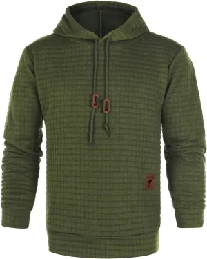 Hoodie Jacket Men No Zipper Hoodie Warm Long Sleeves Sweatshirt Coat Jacket Sweater Zip Up Fleece Hoodie