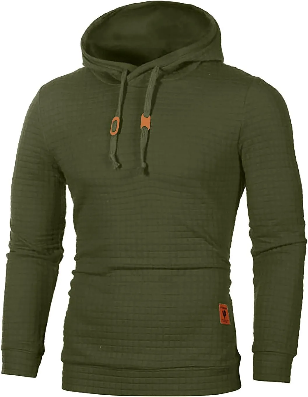 Hoodie Jacket Men No Zipper Hoodie Warm Long Sleeves Sweatshirt Coat Jacket Sweater Zip Up Fleece Hoodie