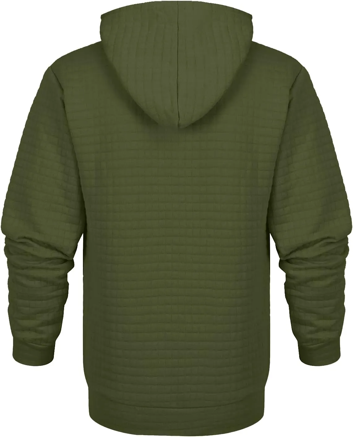 Hoodie Jacket Men No Zipper Hoodie Warm Long Sleeves Sweatshirt Coat Jacket Sweater Zip Up Fleece Hoodie