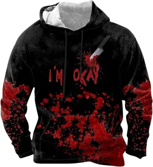 Hoodie Men Long Sleeved Hoodie Hooded Sweatshirt Tops Outdoor Sweatshirt Shirt Mens Pullover Hoodie Zip Up Hoodie