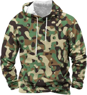 Hoodie Men Long Sleeved Hoodie Hooded Sweatshirt Tops Outdoor Sweatshirt Shirt Mens Pullover Hoodie Zip Up Hoodie