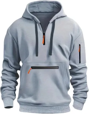 Hoodie Men Long Sleeved Hoodie Hooded Sweatshirt Tops Outdoor Sweatshirt Shirt Mens Pullover Hoodie Zip Up Hoodie