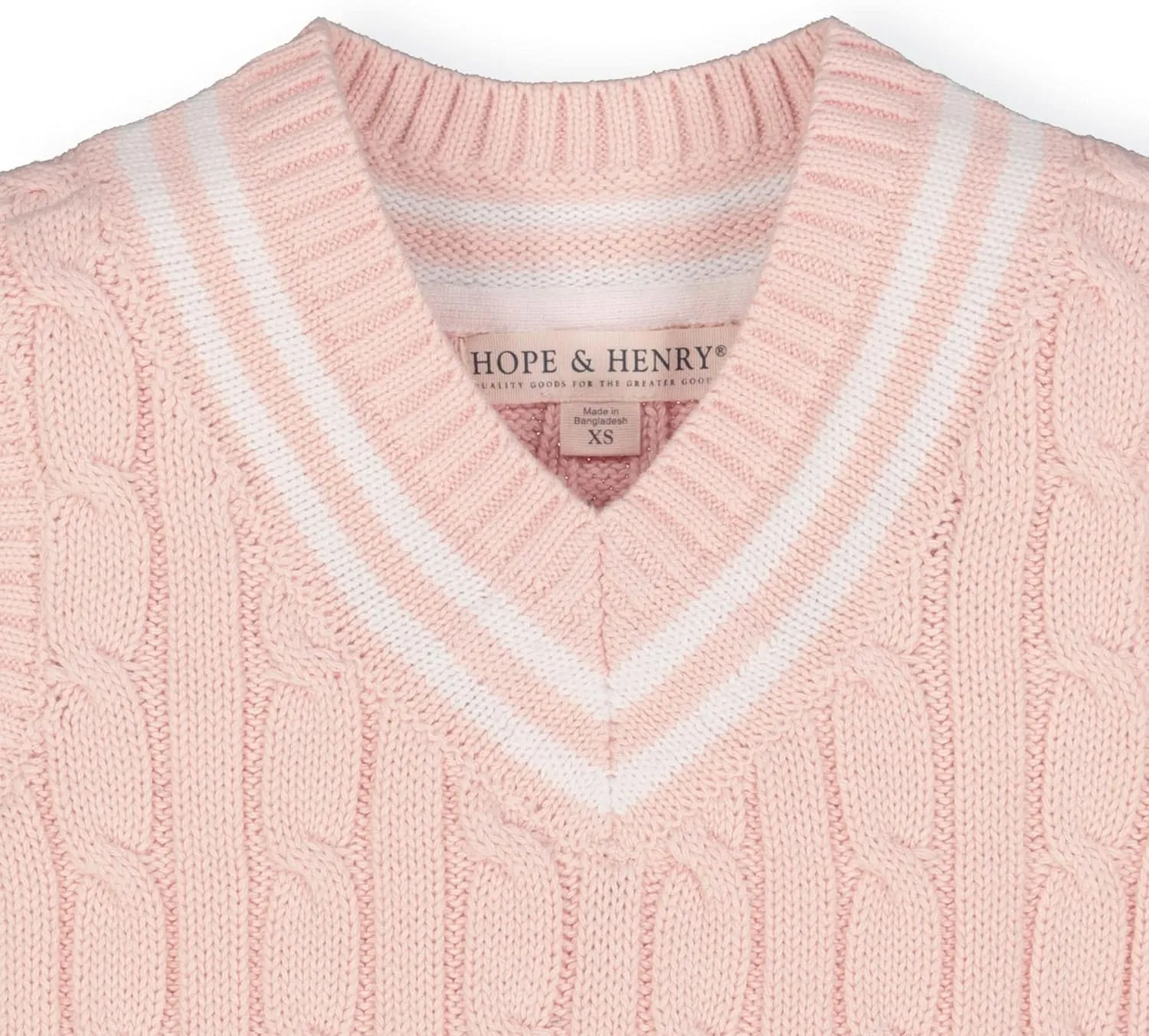 Hope & Henry Boys' V-Neck Sweater Vest