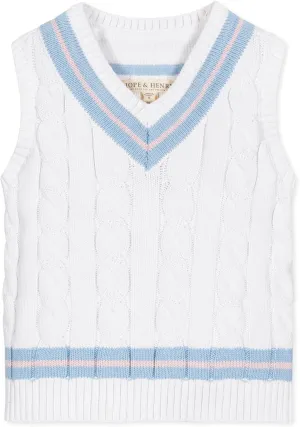 Hope & Henry Boys' V-Neck Sweater Vest