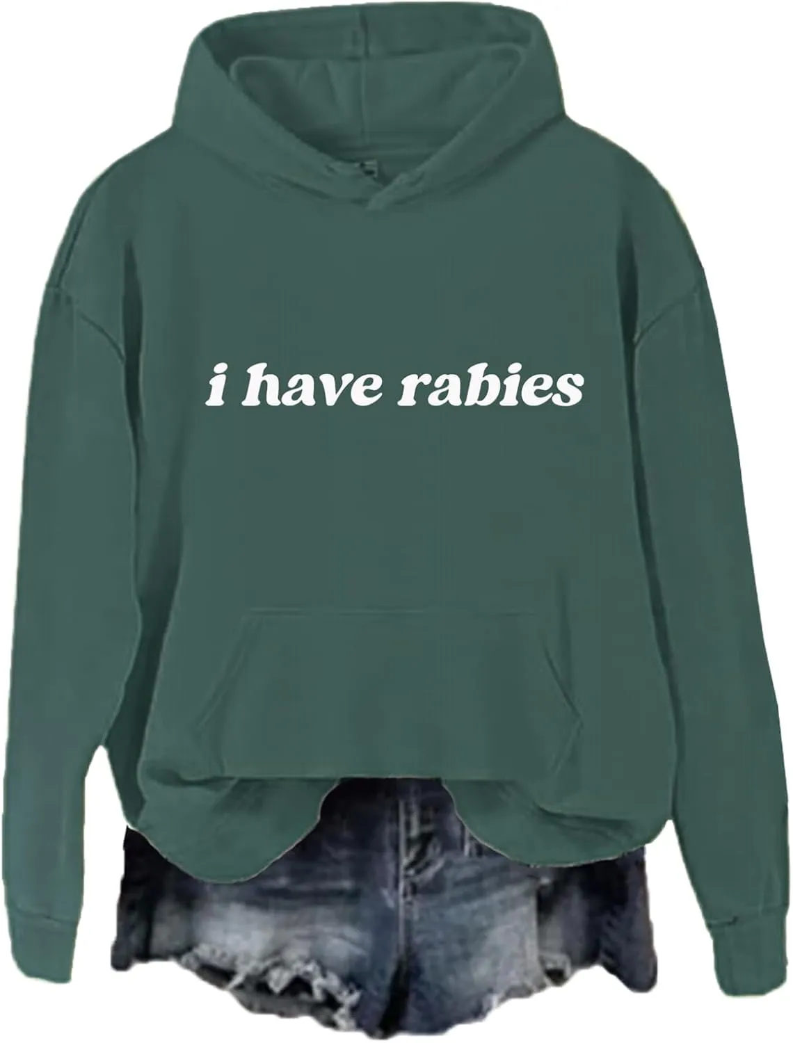 I Have Rabies Hoodie, I Have Rabies Sweatshirt, Unisex Funny Hoodie