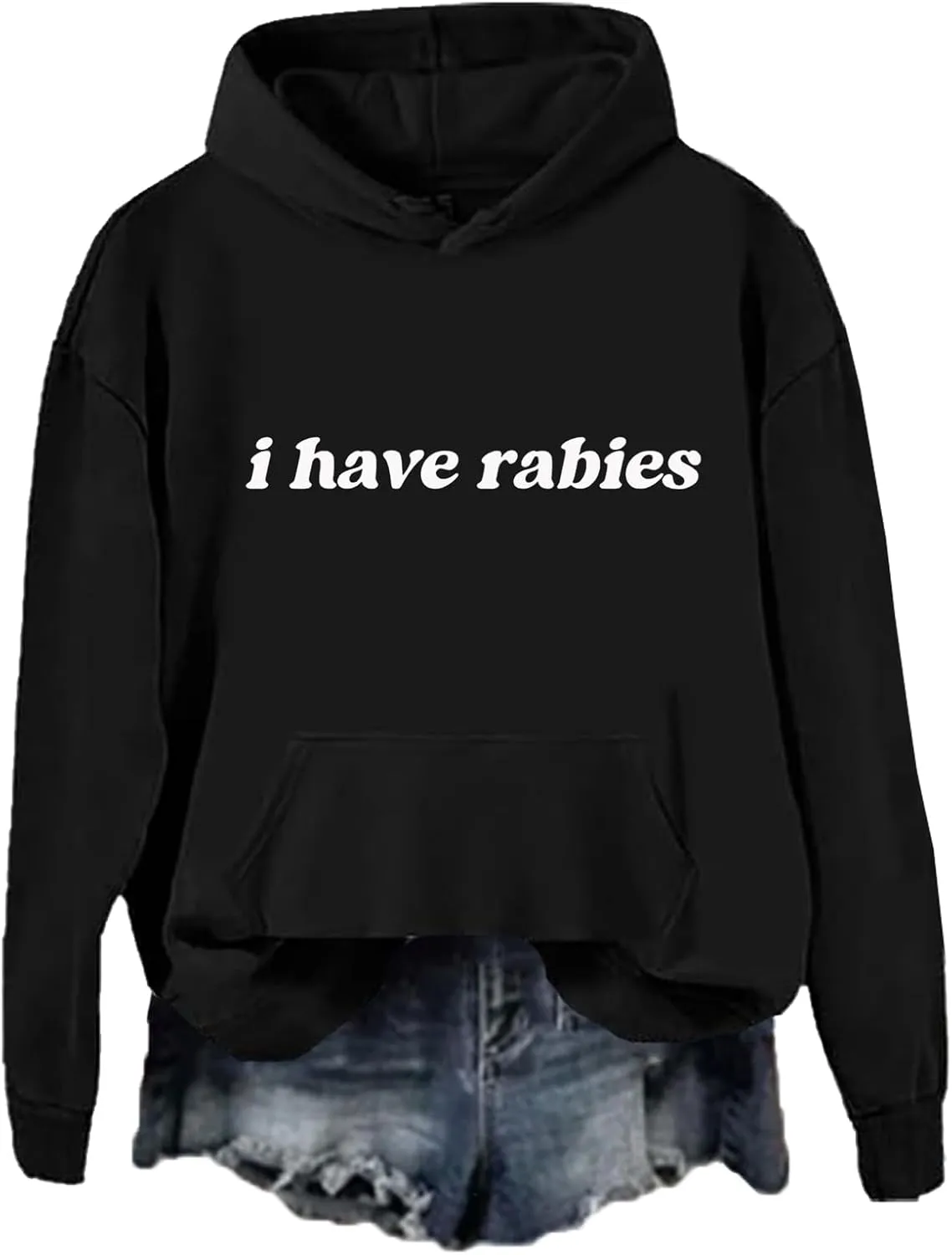 I Have Rabies Hoodie, I Have Rabies Sweatshirt, Unisex Funny Hoodie
