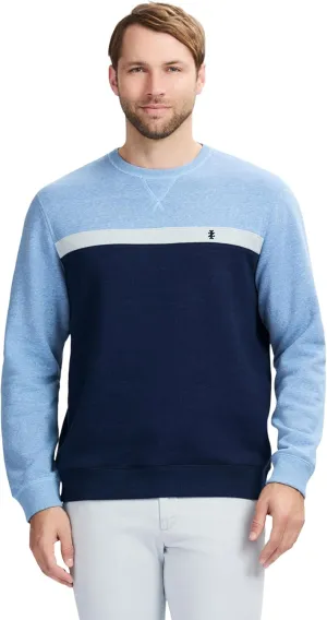 IZOD Men's Advantage Performance Crewneck Fleece Pullover Sweatshirt