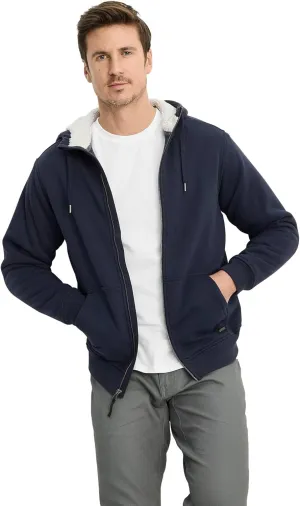 Jockey Men's Casualwear Outdoors Sherpa Zip Up Hoodie