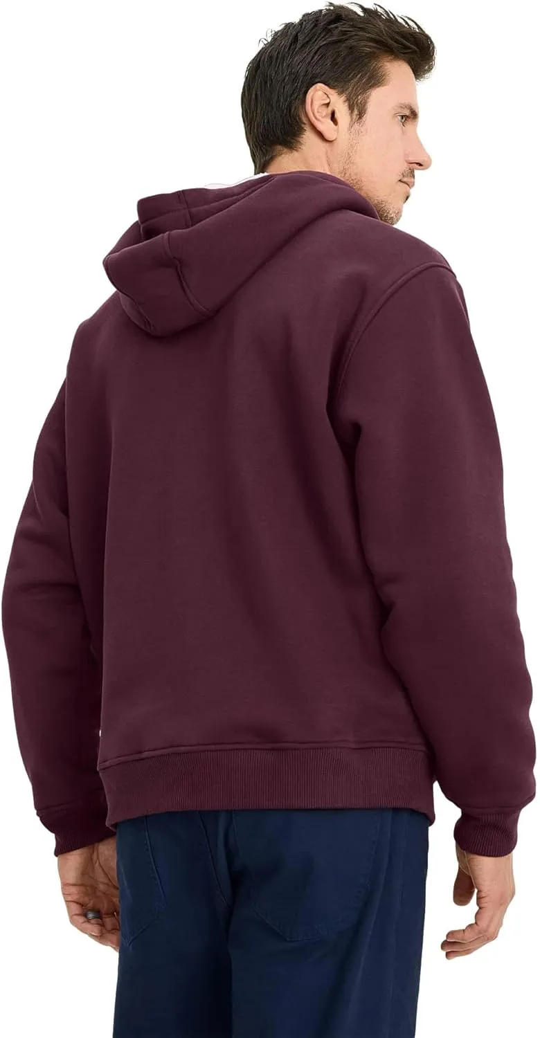 Jockey Men's Casualwear Outdoors Sherpa Zip Up Hoodie