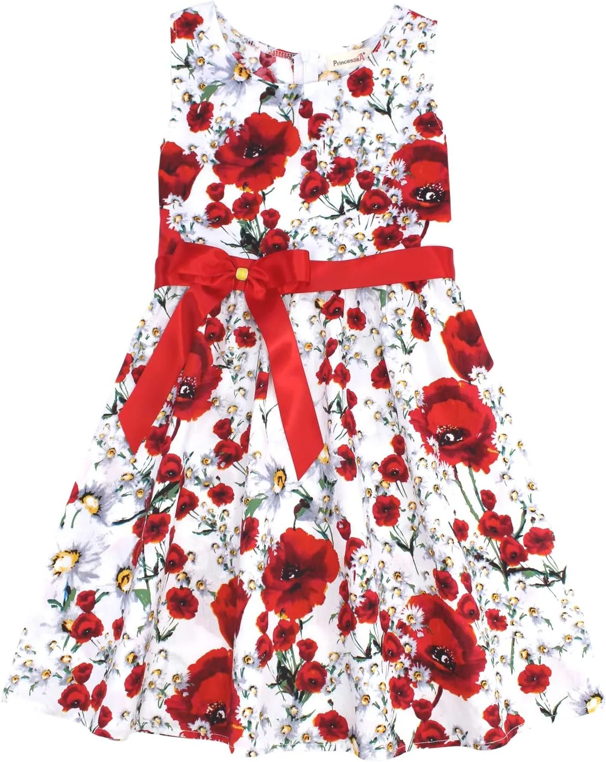 Kid Floral Cotton Girls Dresses Summer Girl Clothes