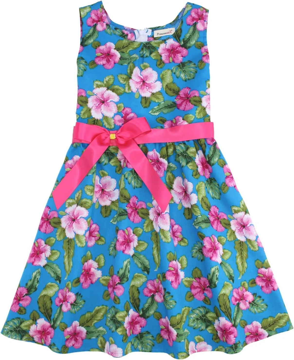 Kid Floral Cotton Girls Dresses Summer Girl Clothes