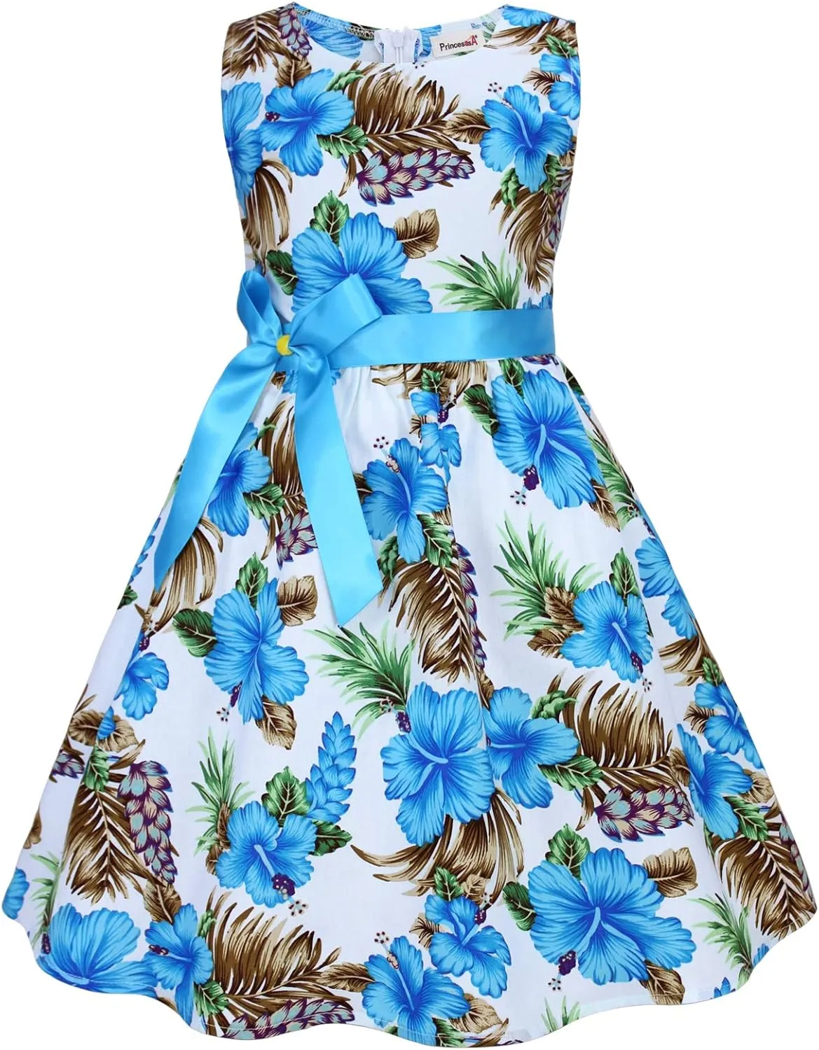 Kid Floral Cotton Girls Dresses Summer Girl Clothes