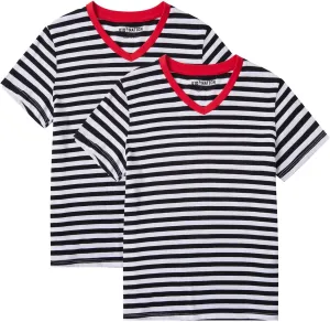 Kid Nation Boys T Shirts Kids Unisex Soft Cotton Tshirts Short Sleeve V Neck Girls Tee Shirts