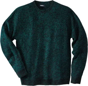 KingSize Men's Big & Tall Shaker Knit Crewneck Sweater