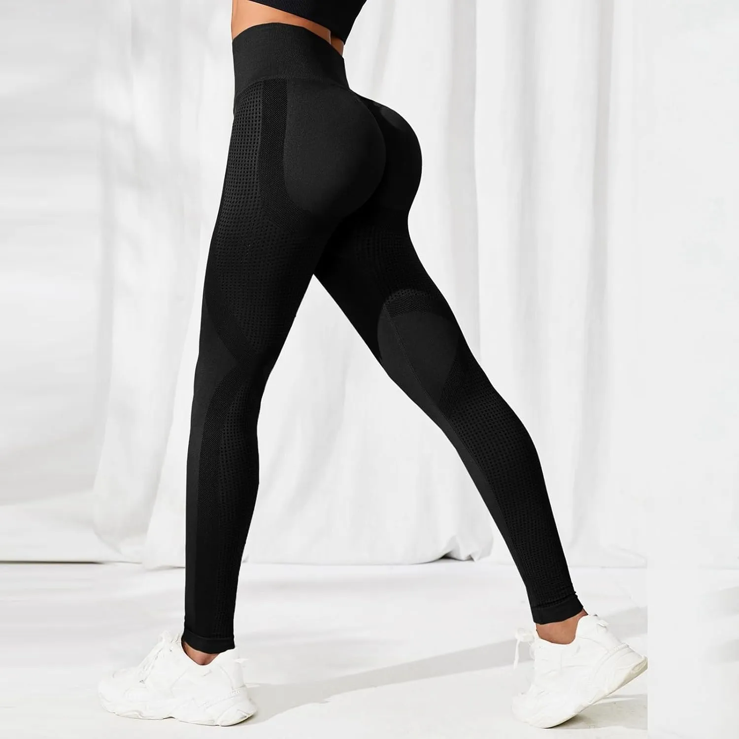 Leggings for Women Butt Lift, Women High Waist Ankle Capris Trousers Lounge Leggings Buttery Soft Yoga Pants