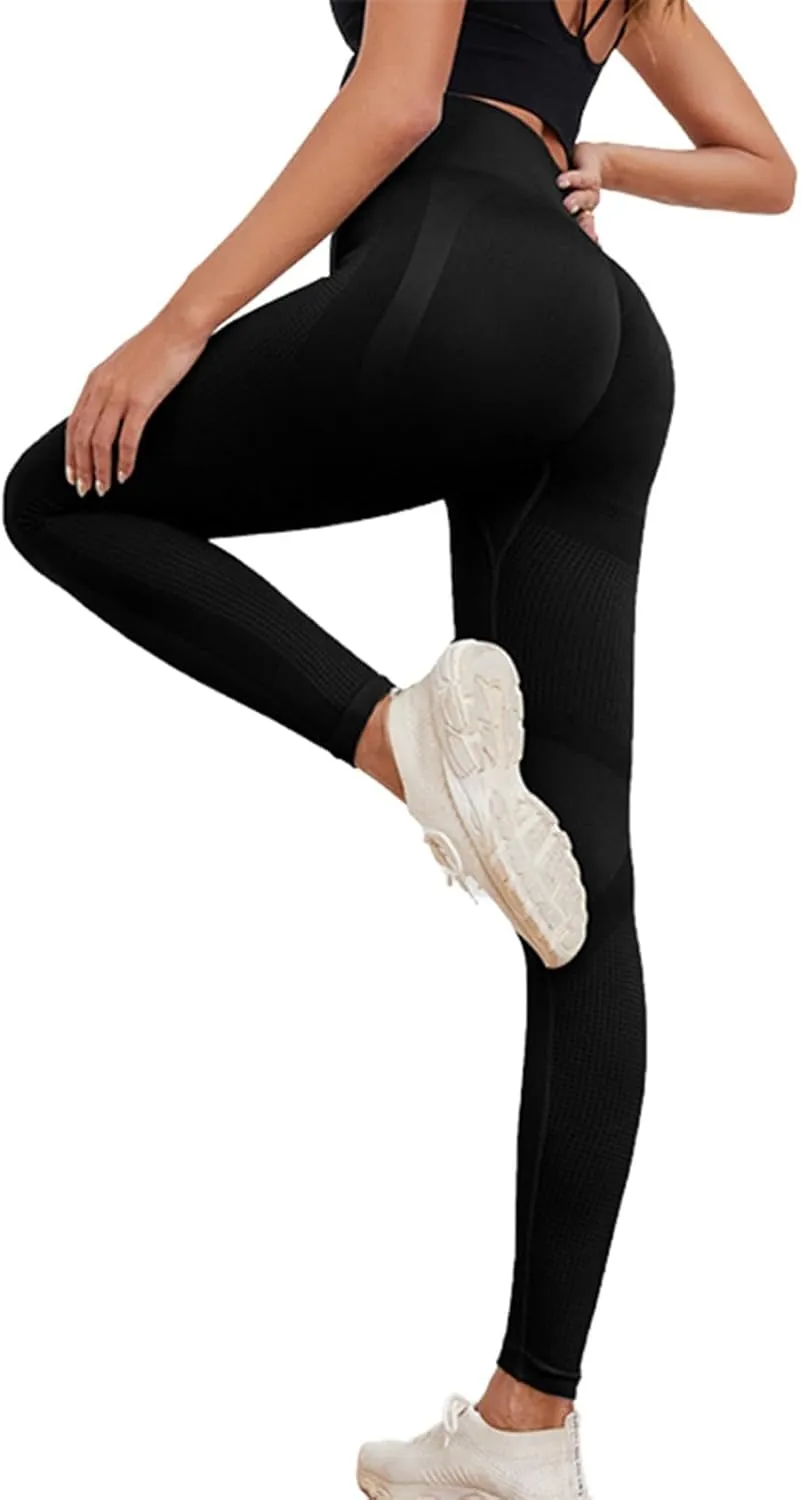 Leggings for Women Butt Lift, Women High Waist Ankle Capris Trousers Lounge Leggings Buttery Soft Yoga Pants