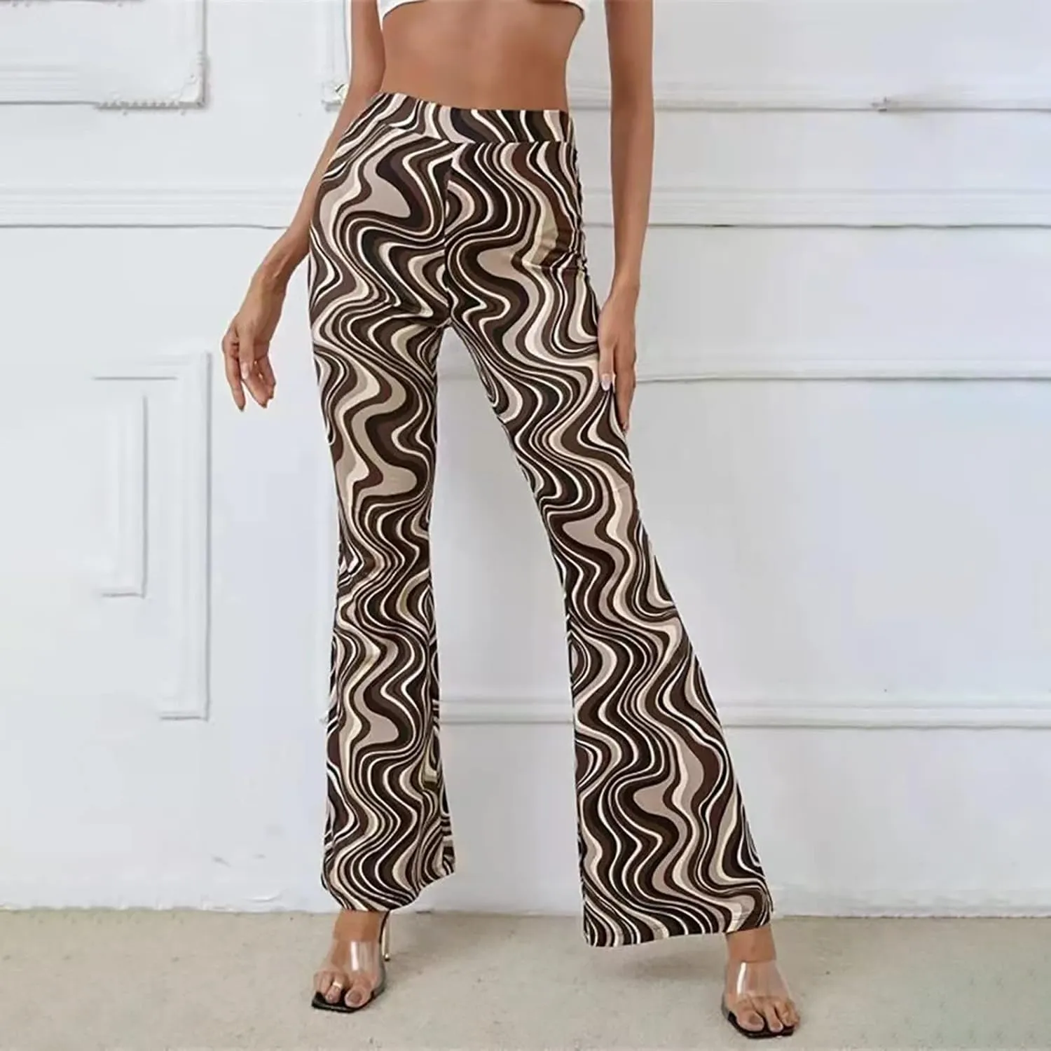 Leggings for Women Dress Pants with Pockets Tall Petite Regular for Work Business High-Waisted and Wide Leg Women's