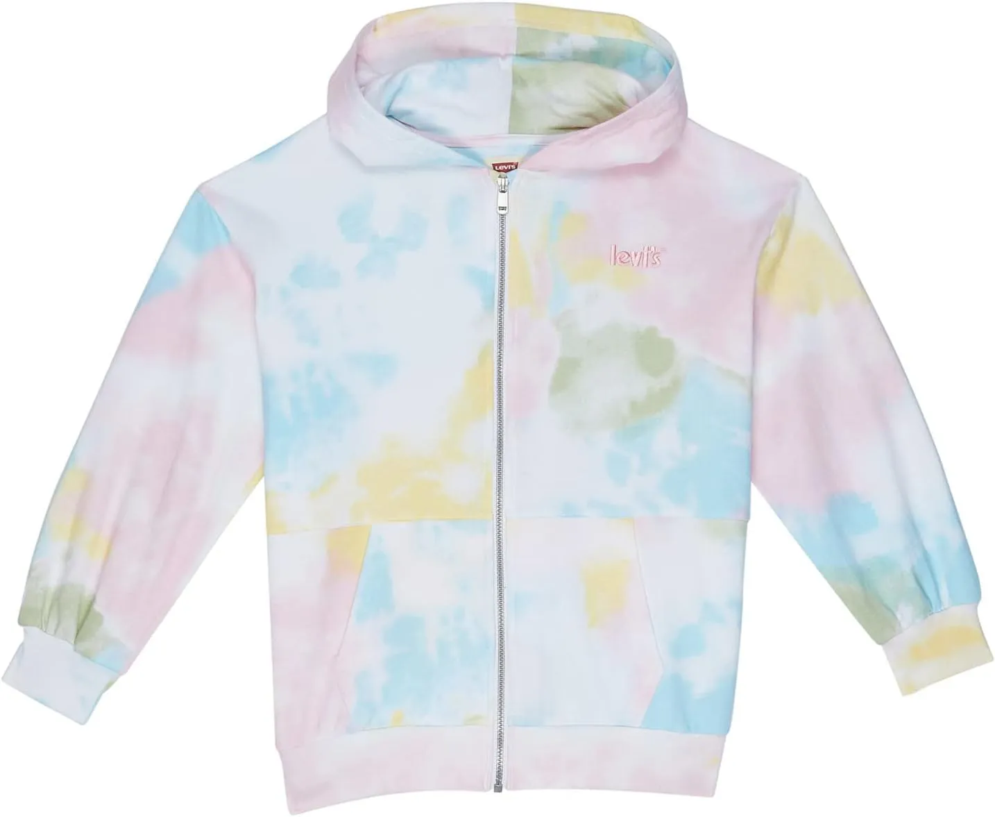 Levi's® Girl's Oversized Zip-Up Hoodie (Big Kids)