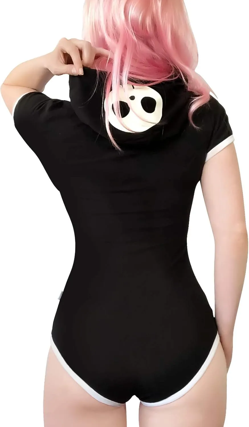 Littleforbig Cotton Romper Onesie Pajamas Bodysuit - Sweet Reaper Night-Glow Halloween