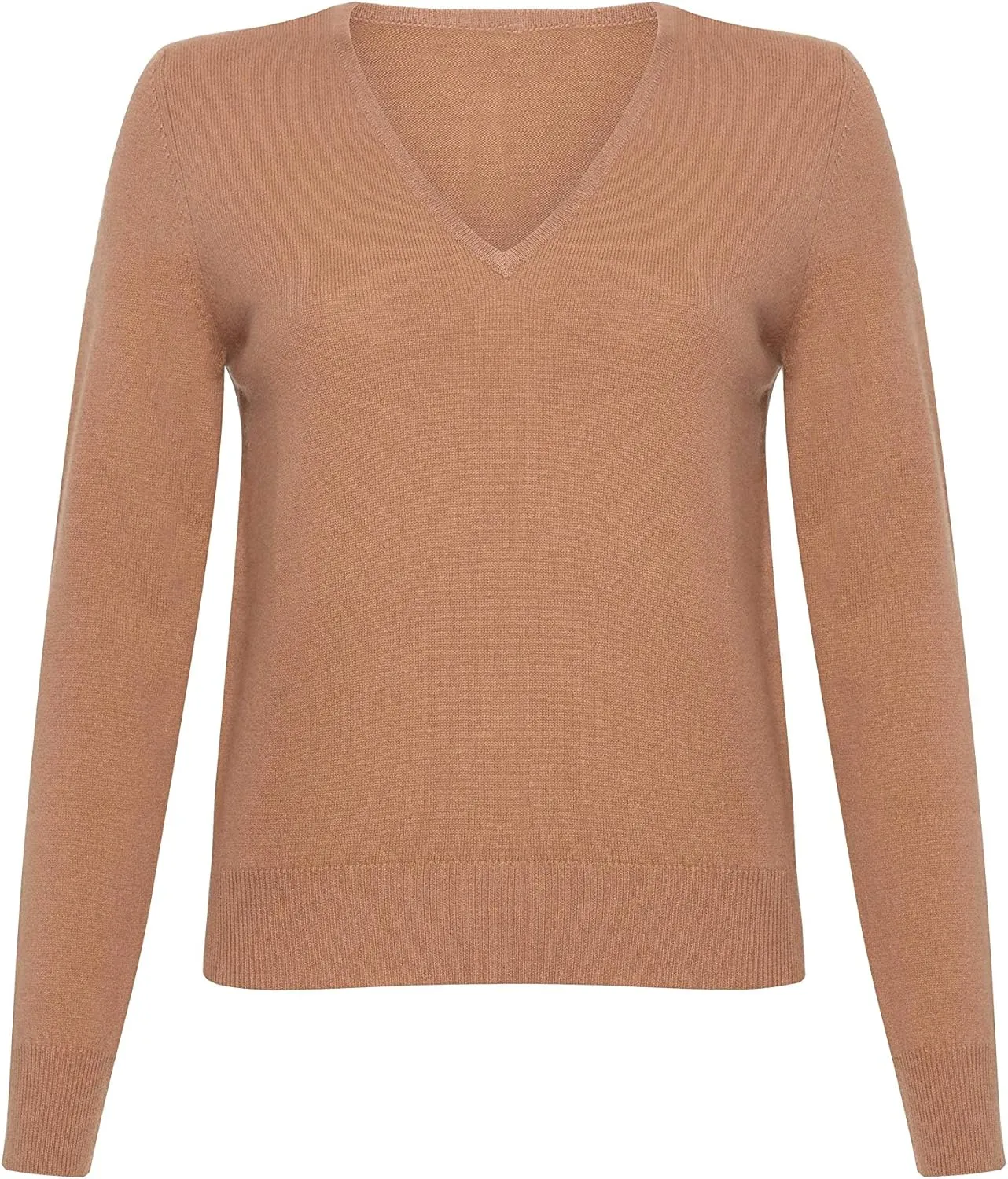 Lona Scott Womens Cashmere V Neck Sweater