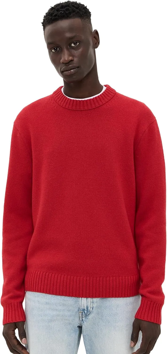 Madewell Men's Moro Wool Cashmere Crewneck Sweater