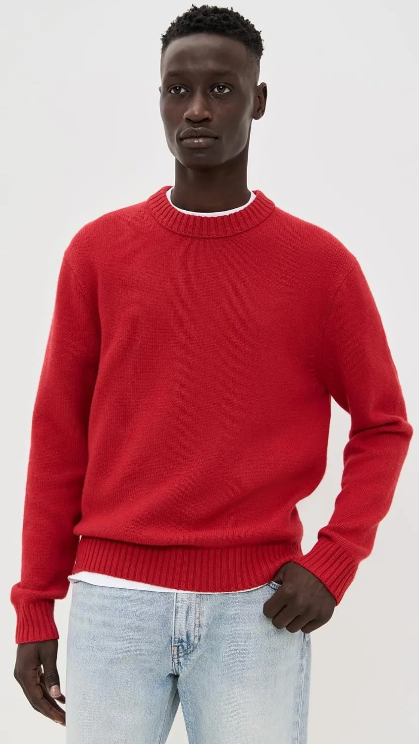 Madewell Men's Moro Wool Cashmere Crewneck Sweater